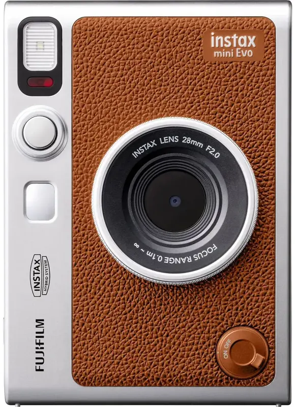 Фотокамера моментальной печати Fujifilm INSTAX MINI EVO Brown фото
