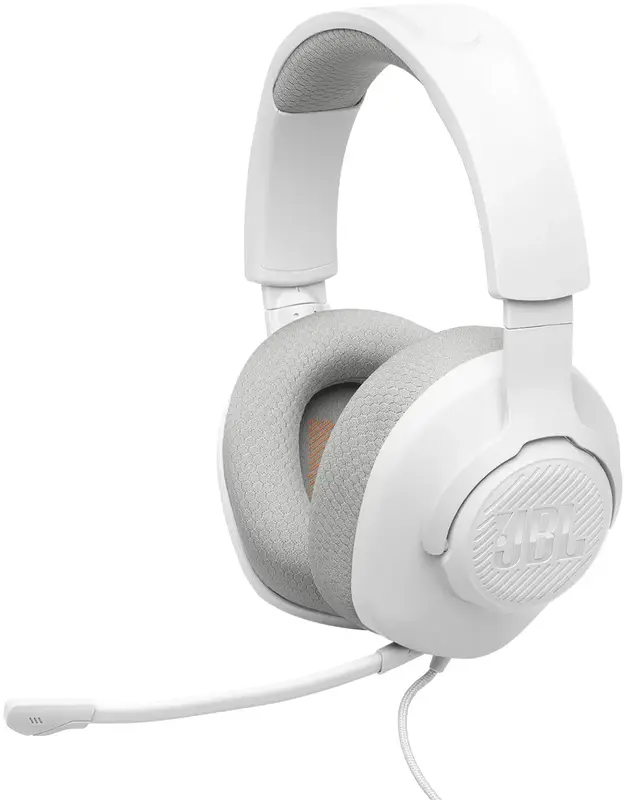 Ігрова гарнітура JBL Quantum 100M2 (White) JBLQTUM100M2WHT - фото - №0