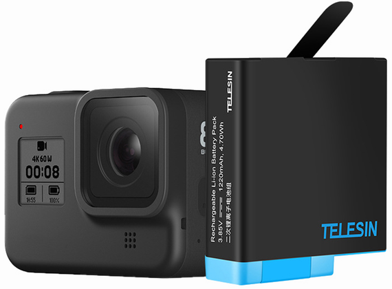 Аккумулятор Telesin для камеры GoPro Hero 5/6/7/8 фото