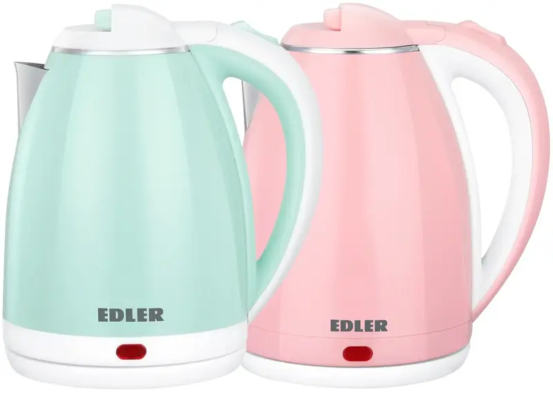 Чайник Edler EK8055 LIGHT BLUE - фото - №4