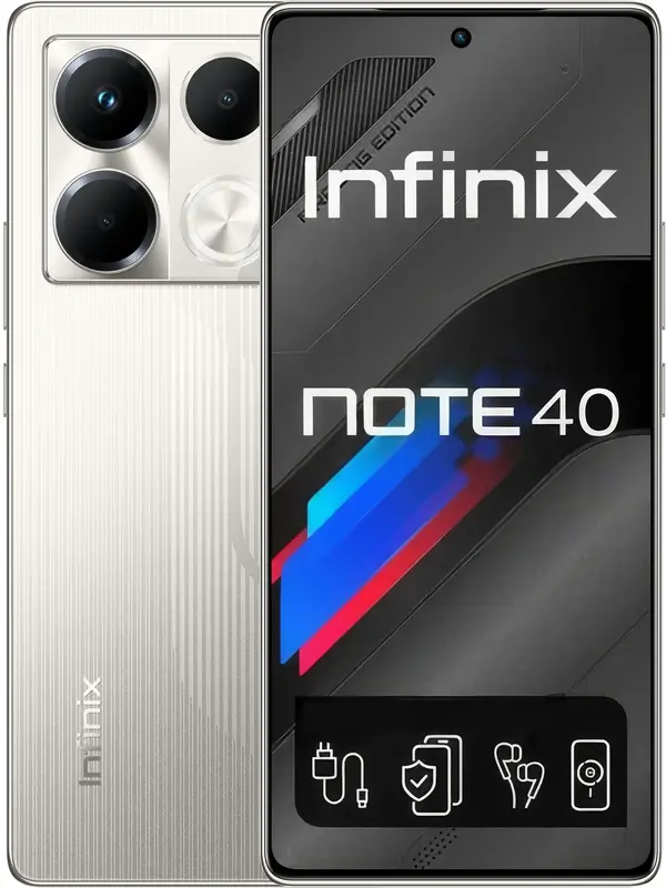 Infinix NOTE 40 8/256GB (Racing Grey) - фото - №0