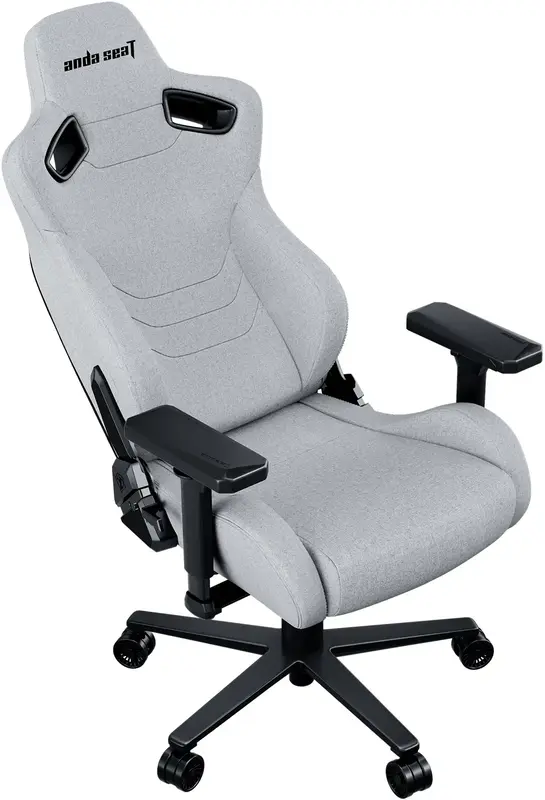 Ігрове крісло Anda Seat Kaiser 2 Pro Size XL Gray Linen Fabric (AD12YXL-17-G-F-G01) фото