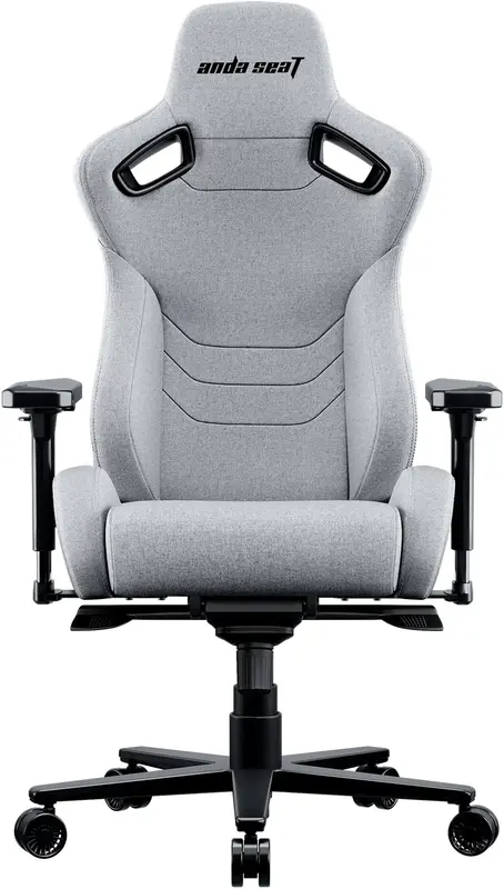 Ігрове крісло Anda Seat Kaiser 2 Pro Size XL Gray Linen Fabric (AD12YXL-17-G-F-G01) фото