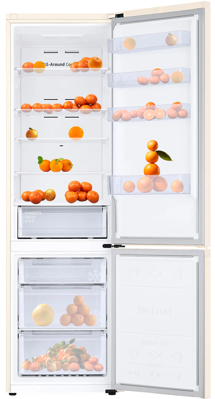 Двокамерний холодильник Samsung RB38C600EEL/UA BMF - фото - №1