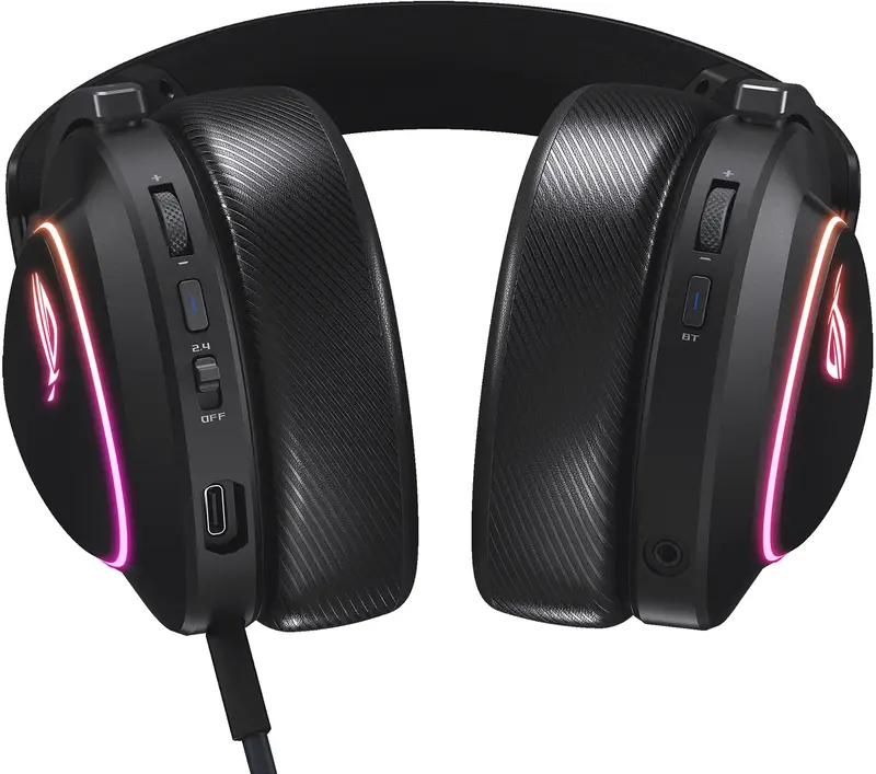 Гарнітура ігрова ASUS ROG Delta II (90YH03W0-BHUA00) - фото - №3