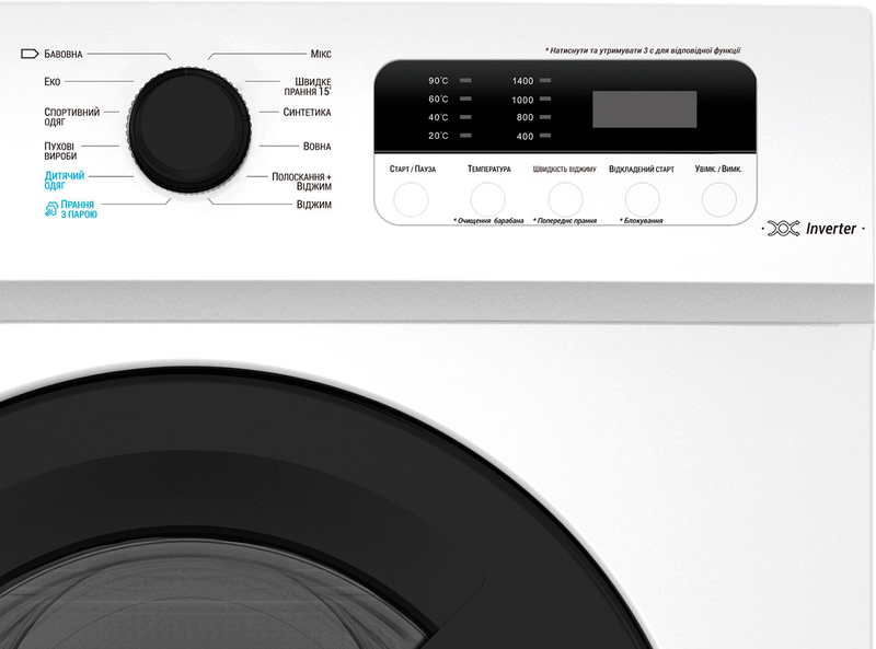 Пральна машина Edler EWF7043 - фото - №3