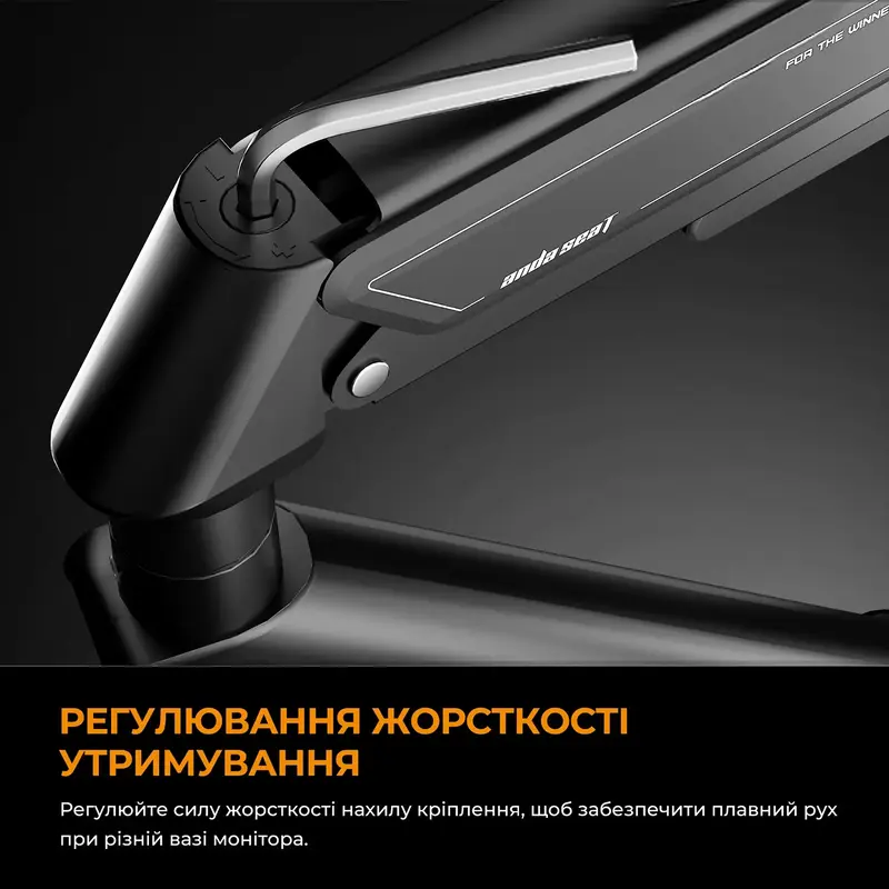 Настольное крепление для монитора Anda Seat Stealth II 17''-32'' (Blue) AD-W-A6D-1S-BS фото