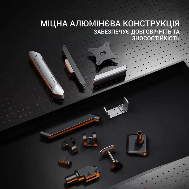 Настольное крепление для монитора Anda Seat Stealth PRO II 17''-42'' (Black) AD-W-A9-1S-BB фото