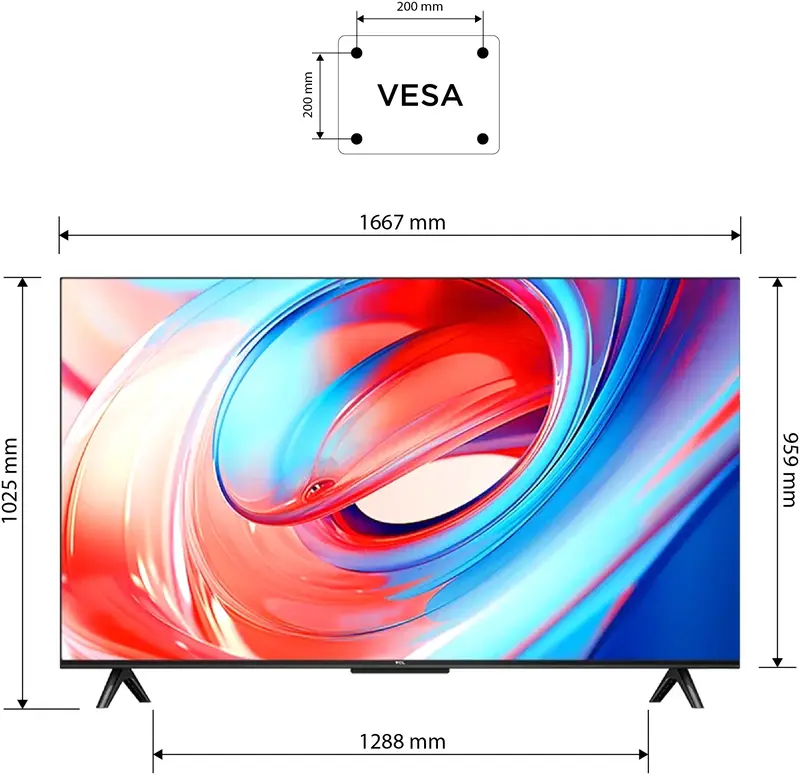 Телевизор TCL 75V6B фото