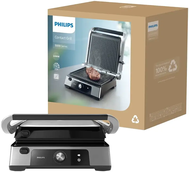 Гриль PHILIPS Серия 5000 HD6301/90 фото