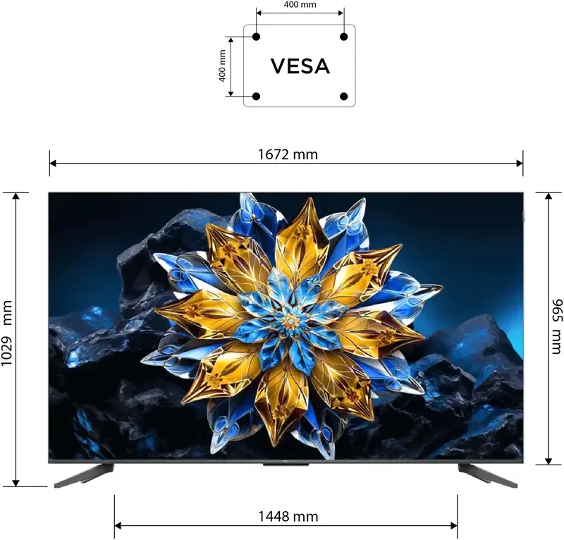 Телевізор TCL 75C655 Pro - фото - №5