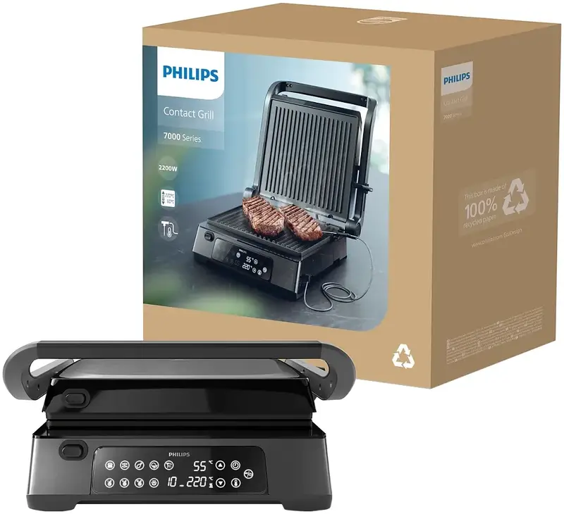 Гриль PHILIPS Серія 7000 HD6307/70 - фото - №6