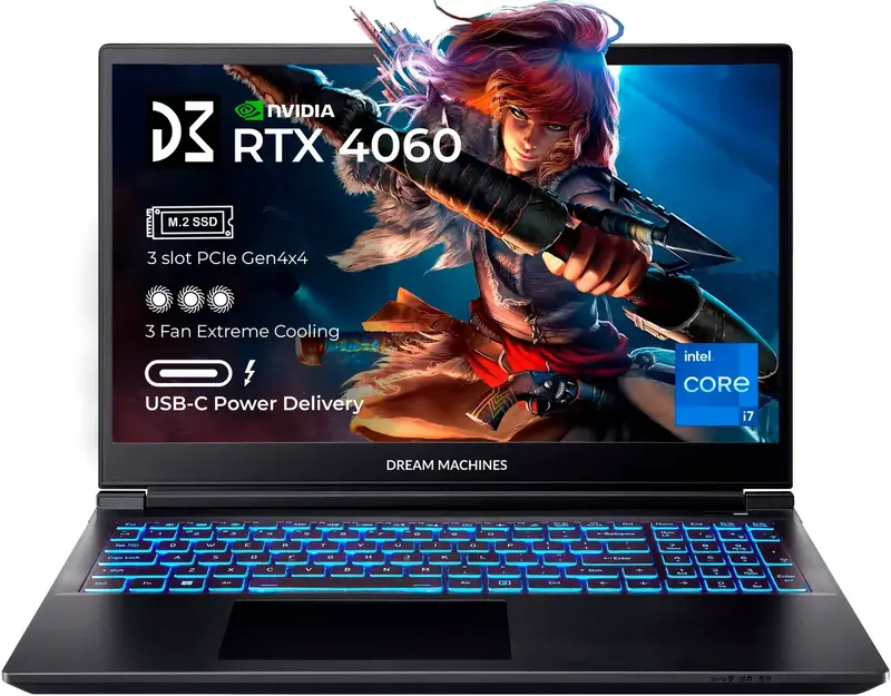 Ноутбук Dream Machines RG4060-16 Black (RG4060-16UA35) - фото - №0