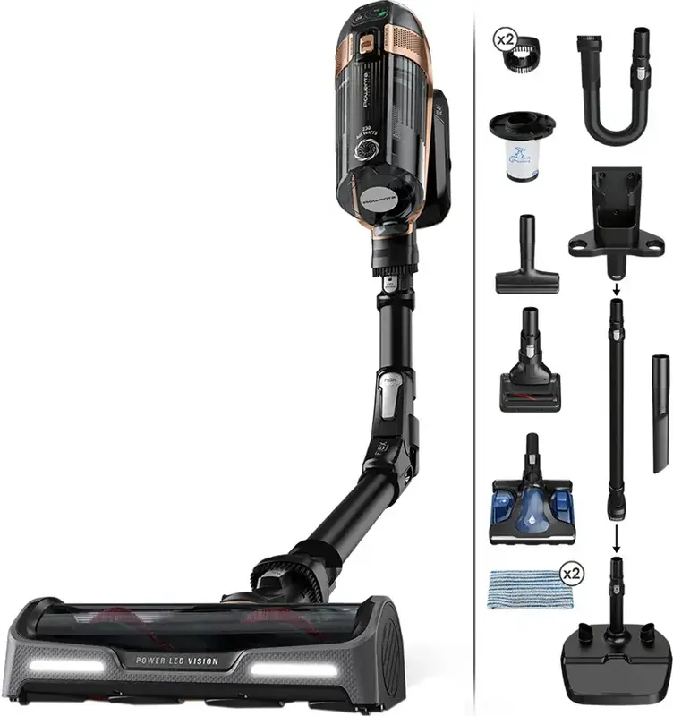 Пилосос ROWENTA бездротовий X-FORCE FLEX 15.60 RH99G1WO - фото - №0