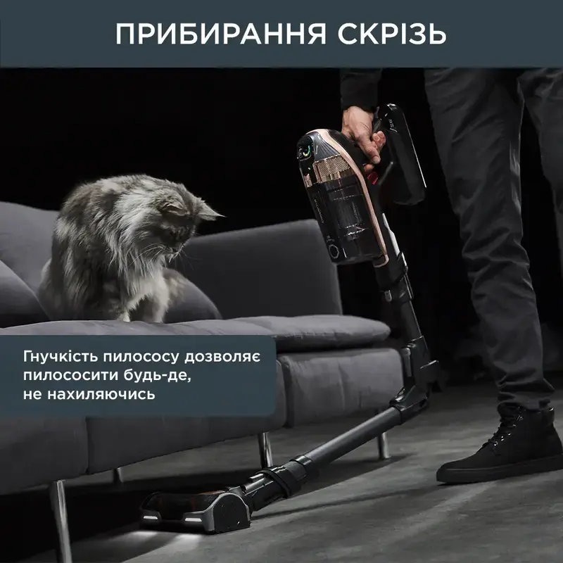 Пилосос ROWENTA бездротовий X-FORCE FLEX 15.60 RH99G1WO - фото - №4