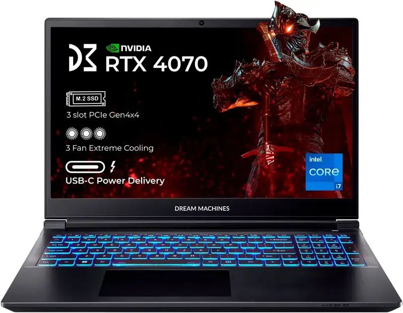 Ноутбук Dream Machines RG4070-15 Black (RG4070-15UA26) - фото - №0