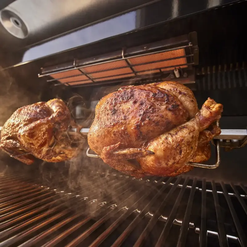 Гриль газовий Weber Summit FS38 E, чорний (1500059) - фото - №5