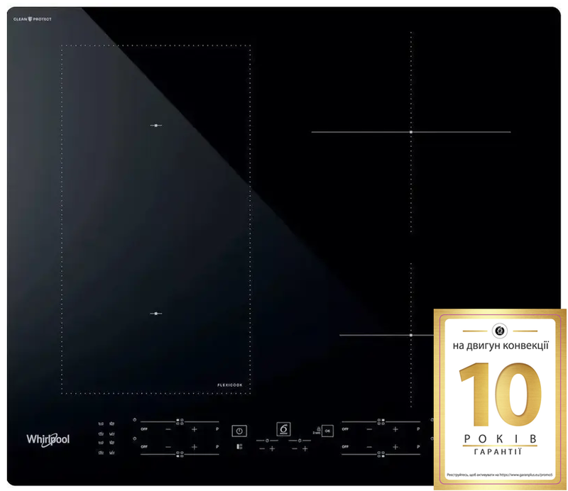 Варильна поверхня електрична WHIRLPOOL WLB4060CPNE - фото - №0