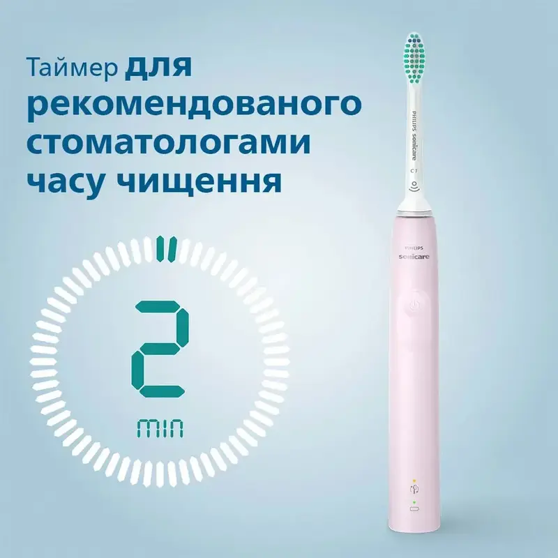 Электрическая зубная щетка PHILIPS Sonicare HX3673/11 Gemini 3100 - фото - №12