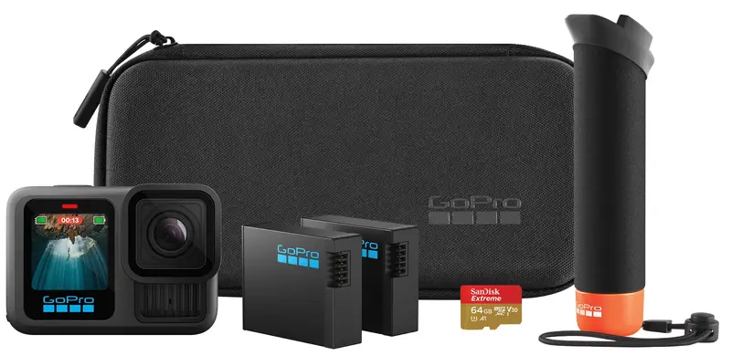 Камера GoPro HERO13 Black + Enduro + Head Strap + Handler Floating (CHDRB-131-RW) фото