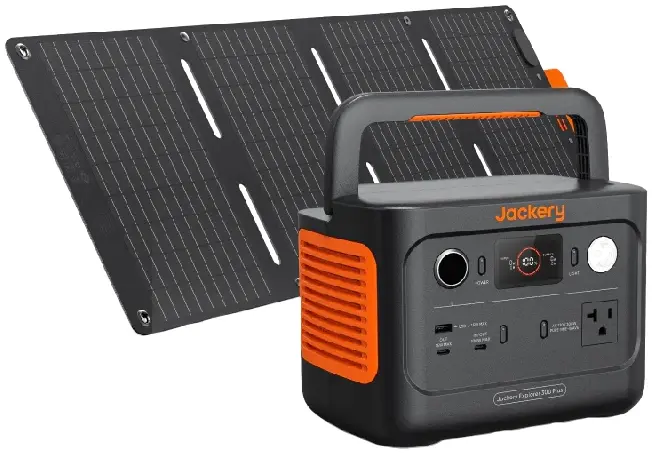 Комплект зарядной станции Jackery Explorer 300 Plus (288 Вт*ч/300 Вт) + солнечная панель 40W фото