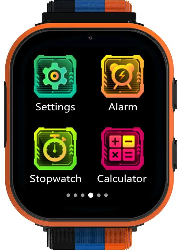 Детские смарт-часы Gelius Pro GP-PK008 (Rainbow) с GPS/4G Black фото