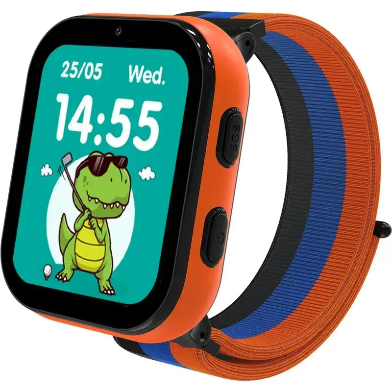 Детские смарт-часы Gelius Pro GP-PK008 (Rainbow) с GPS/4G Black фото