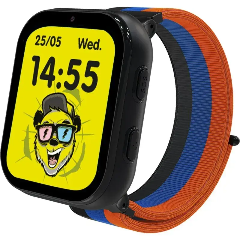 Детские смарт-часы Gelius Pro GP-PK008 (Rainbow) с GPS/4G Black фото