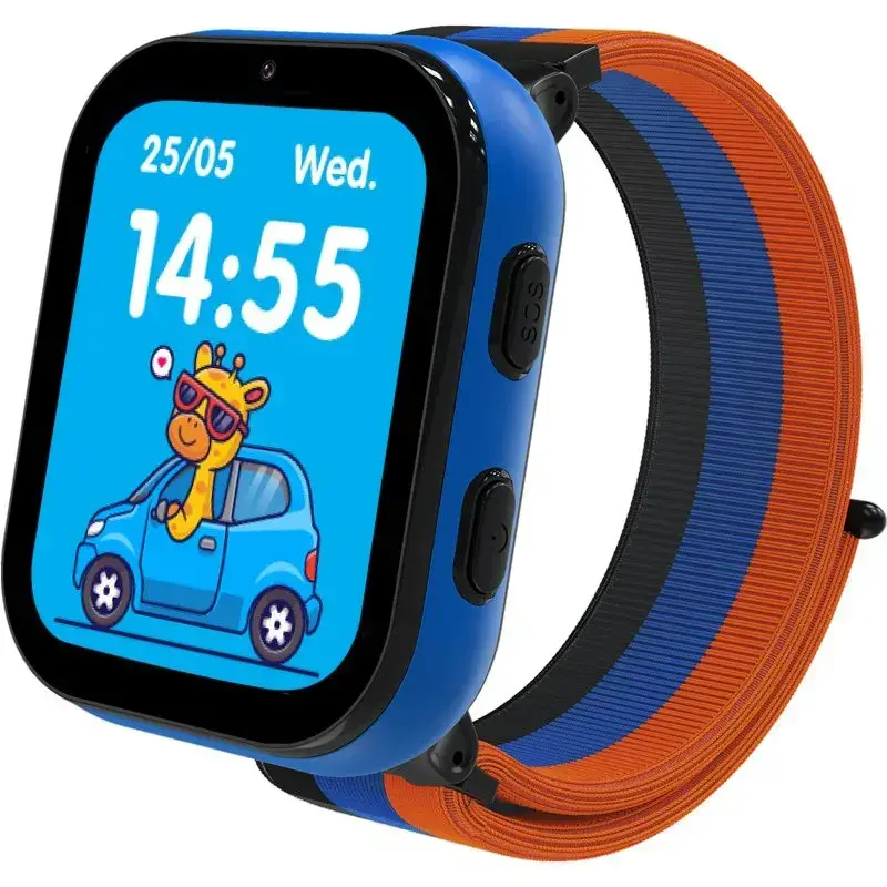 Детские смарт-часы Gelius Pro GP-PK008 (Rainbow) с GPS/4G Black фото