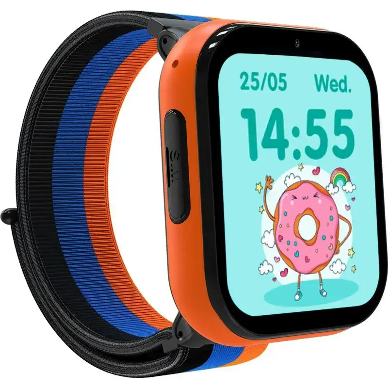 Детские смарт-часы Gelius Pro GP-PK008 (Rainbow) с GPS/4G Black фото