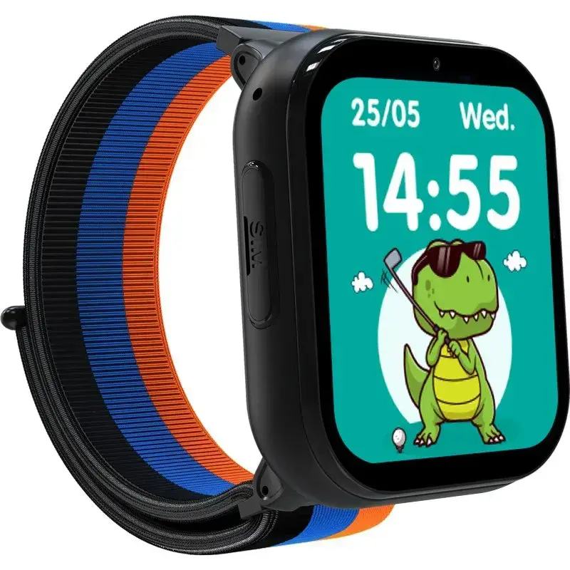 Детские смарт-часы Gelius Pro GP-PK008 (Rainbow) с GPS/4G Black фото
