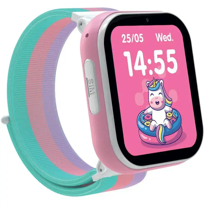 Детские смарт-часы Gelius Pro GP-PK008 (Rainbow) с GPS/4G White фото