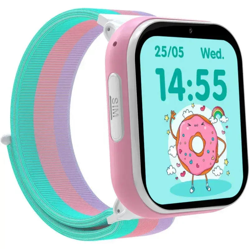 Детские смарт-часы Gelius Pro GP-PK008 (Rainbow) с GPS/4G White фото