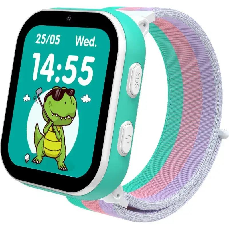 Детские смарт-часы Gelius Pro GP-PK008 (Rainbow) с GPS/4G White фото