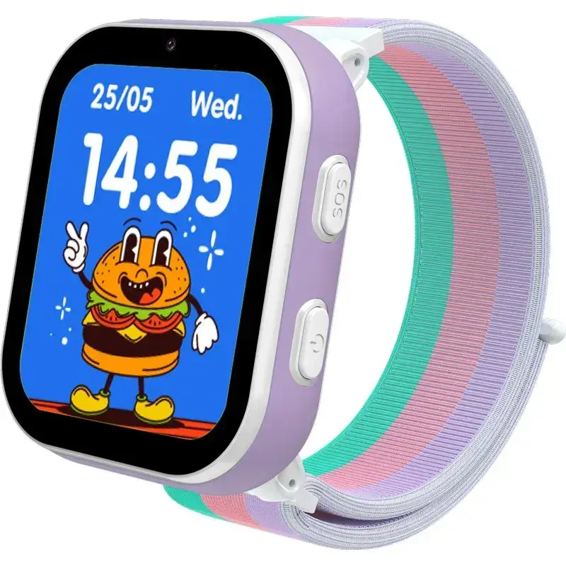 Детские смарт-часы Gelius Pro GP-PK008 (Rainbow) с GPS/4G White фото