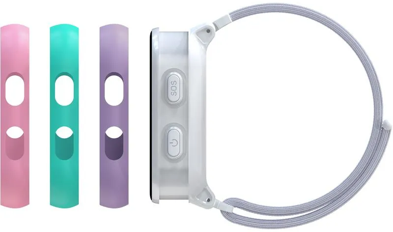 Детские смарт-часы Gelius Pro GP-PK008 (Rainbow) с GPS/4G White фото