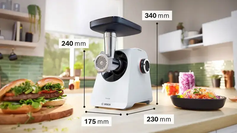 М'ясорубка BOSCH MFWS420W - фото - №2
