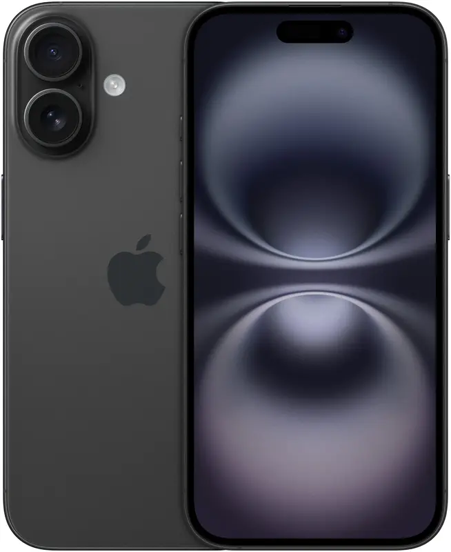 Apple iPhone 16 128GB Black (MYE73) фото