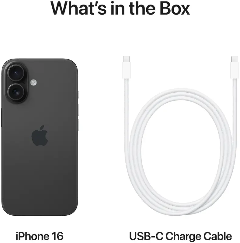 Apple iPhone 16 256GB Black (MYEE3) фото