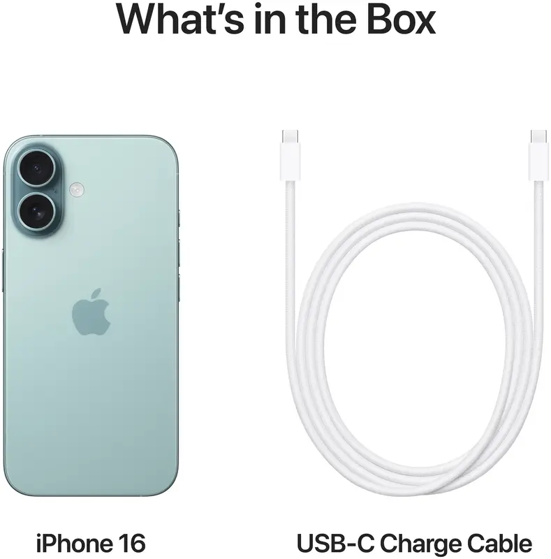 Apple iPhone 16 256GB Teal (MYEJ3) фото