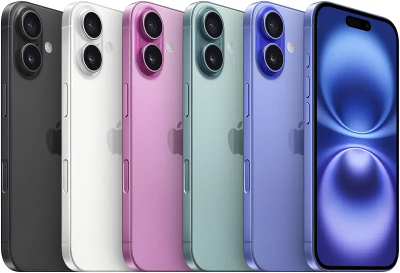 Apple iPhone 16 256GB Teal (MYEJ3) фото