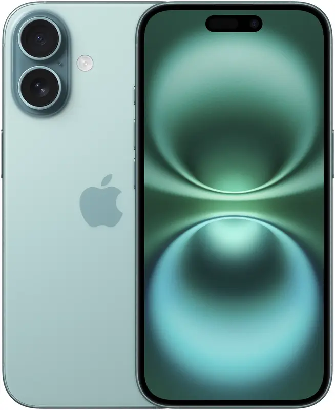 Apple iPhone 16 256GB Teal (MYEJ3) фото