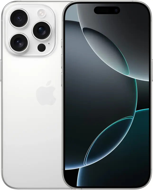 Apple iPhone 16 Pro 256GB White Titanium (MYNJ3) фото