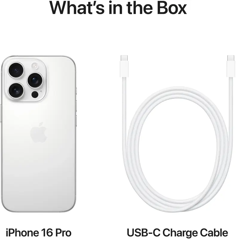 Apple iPhone 16 Pro 512GB White Titanium (MYNN3) фото