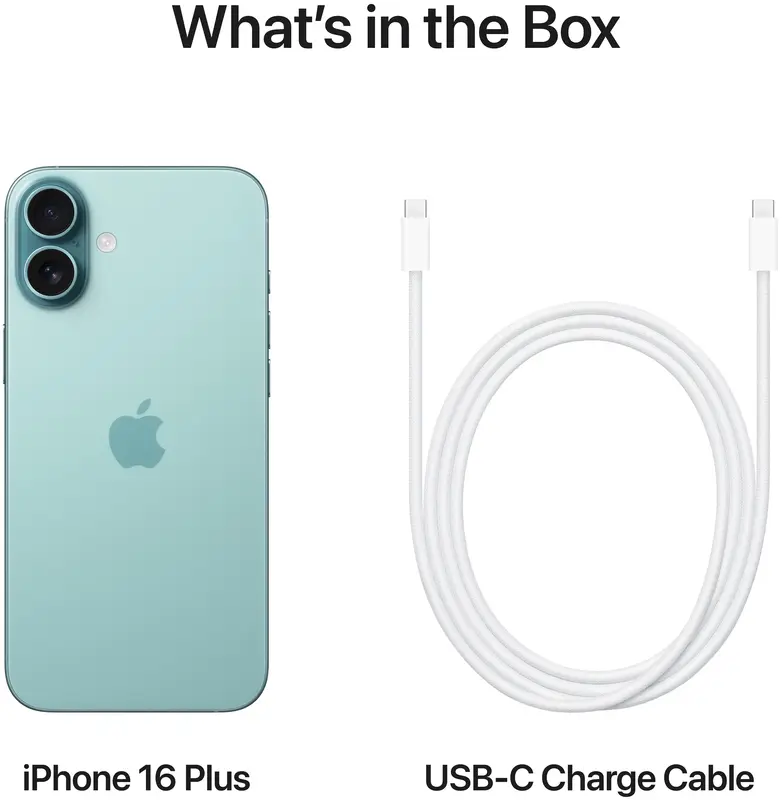 Apple iPhone 16 Plus 128GB Teal (MXVY3) фото
