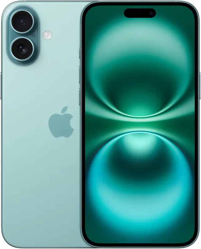 Apple iPhone 16 Plus 128GB Teal (MXVY3) фото