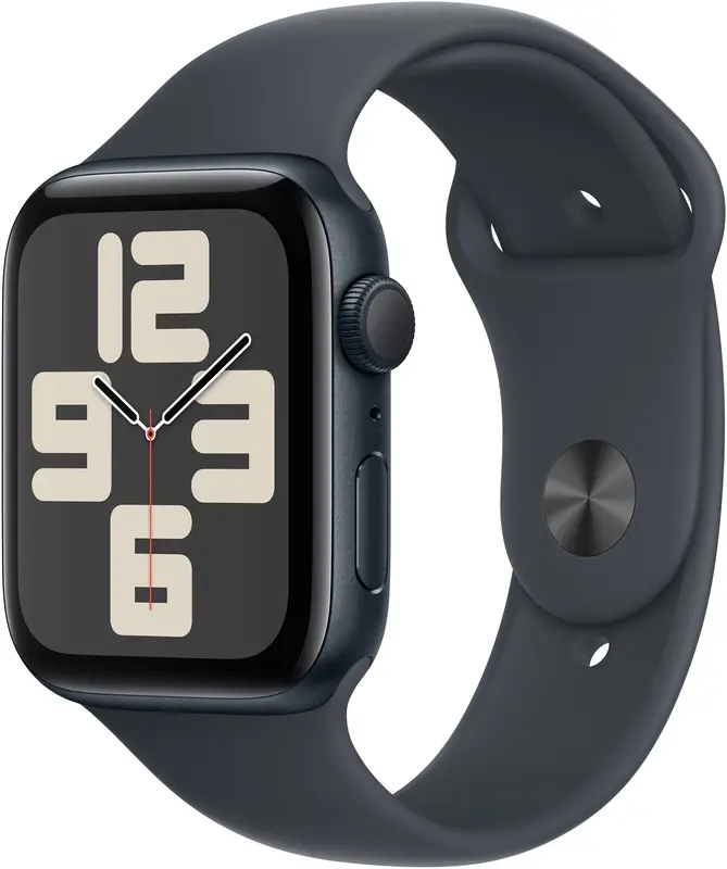 Apple Watch SE 40mm Midnight Aluminium Case with Midnight Sport Band - M/L фото