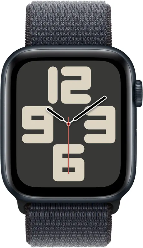 Apple Watch SE 40mm Midnight Aluminium Case with Ink Sport Loop фото