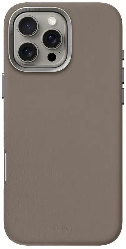 Чохол для iPhone 16 Pro Mах UNIQ HYBRID MAGCLICK CHARGING LYDEN - FLINT GREY (UNIQ-IP6.9P(2024)-LYDMGRY) - фото - №0