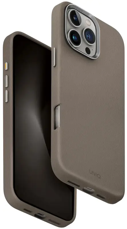 Чохол для iPhone 16 Pro Mах UNIQ HYBRID MAGCLICK CHARGING LYDEN - FLINT GREY (UNIQ-IP6.9P(2024)-LYDMGRY) - фото - №1